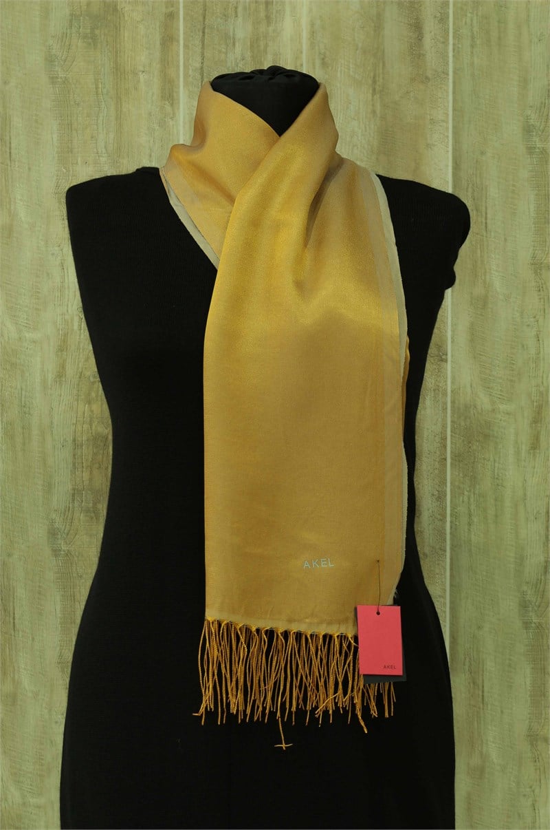 Akel Poly/Viskon Saçaklı Şal - 1