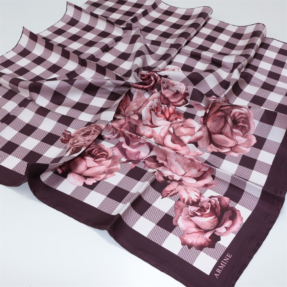 Armine Silk Scarf - 2619D 06 - Twill