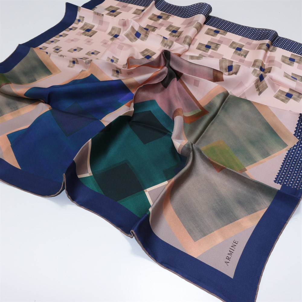 Armine Silk Scarf - 2617D 33 - Twill