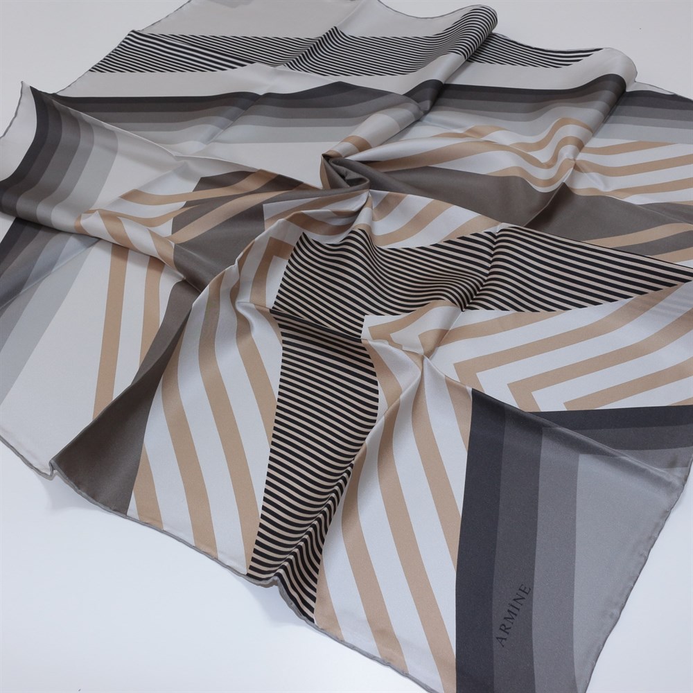 Armine Silk Scarf - 2620D 35 - Twill