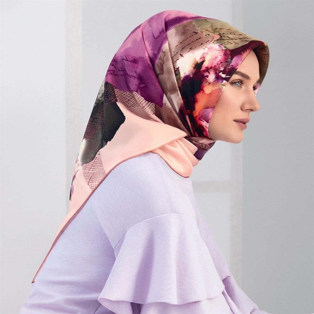 Armine İpek Eşarp 2017/2018 Sonbahar Kış - 7845D 25 - Tivil