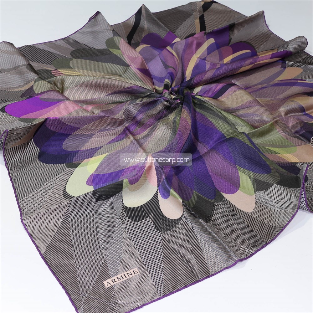 Armine Silk Scarf - 7936D 32 - Twill