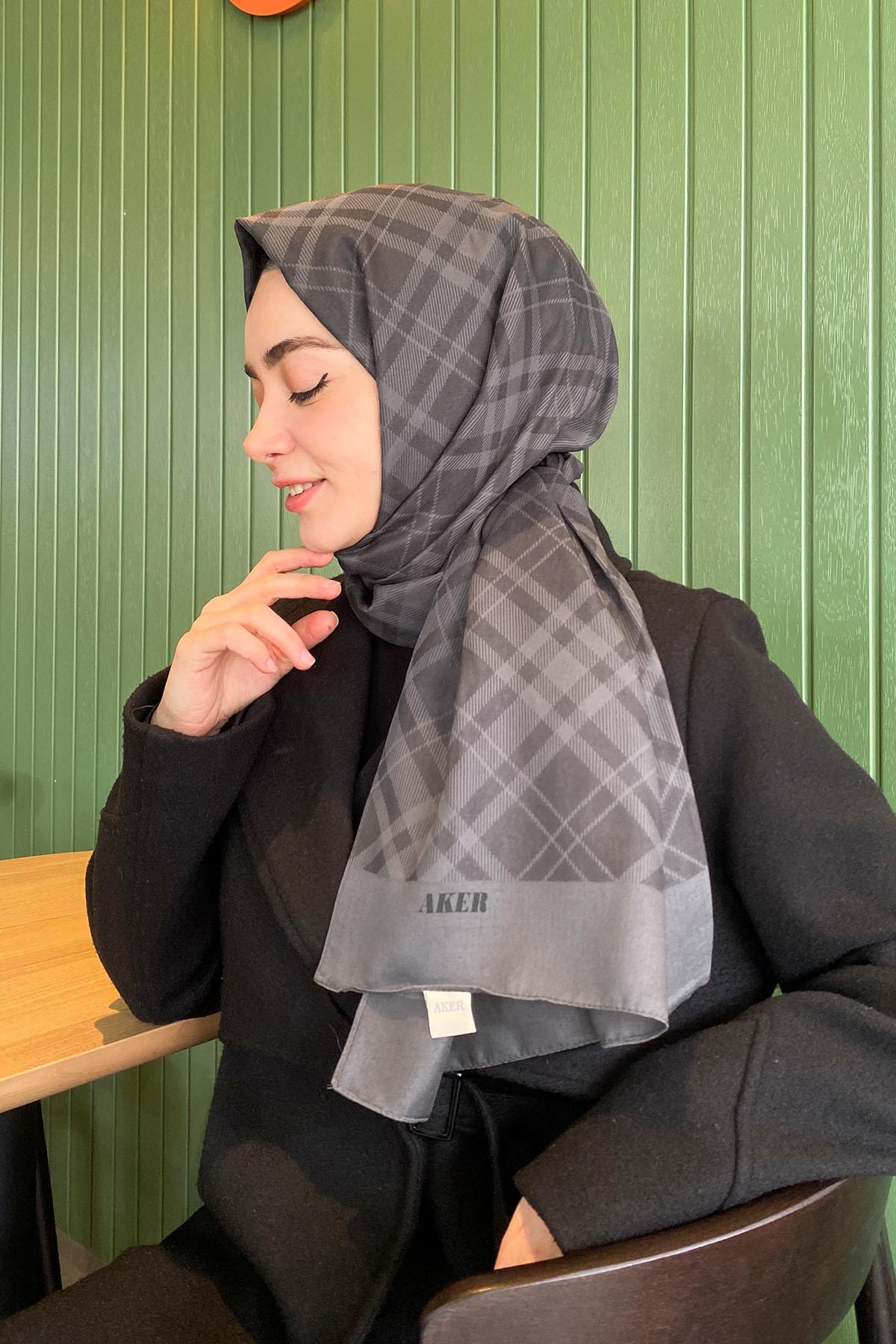 Aker Ekose Şal - 1040300-976 - Füme