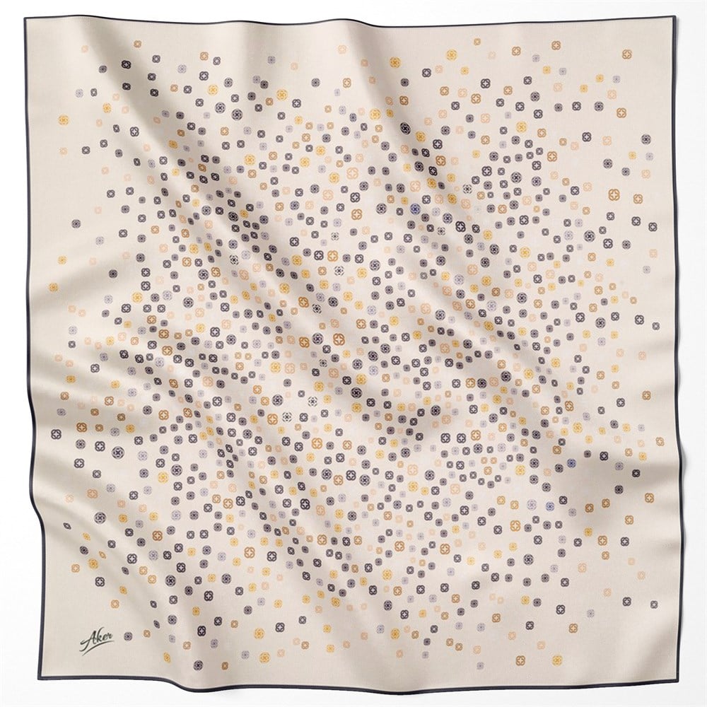 Aker Eşarp - Polyester Tivil Kumaş - 7849795-924