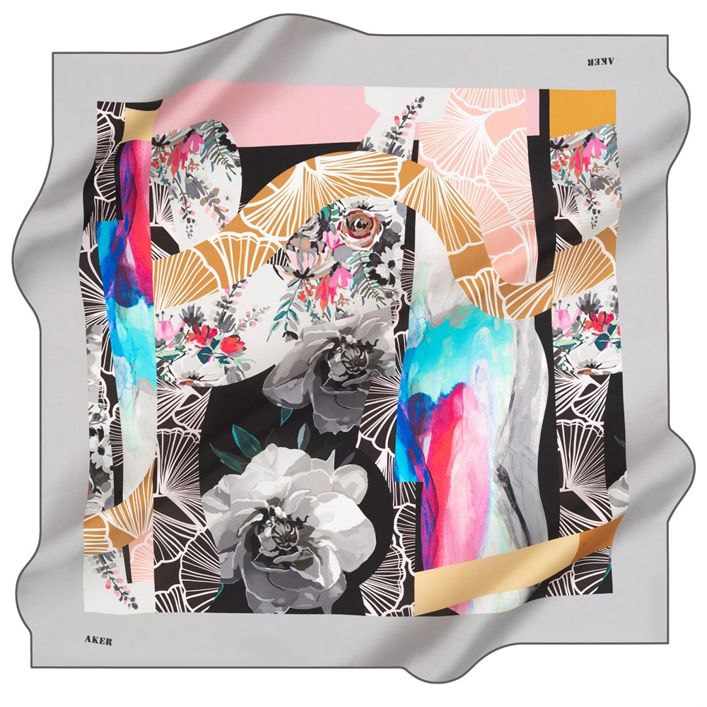 Aker Silk Scarf - 2021 Spring-Summer - 8310713-971 - Twill