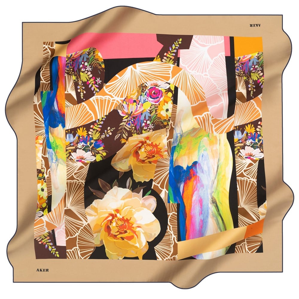 Aker Silk Scarf - 2021 Spring-Summer - 8310713-923 - Twill