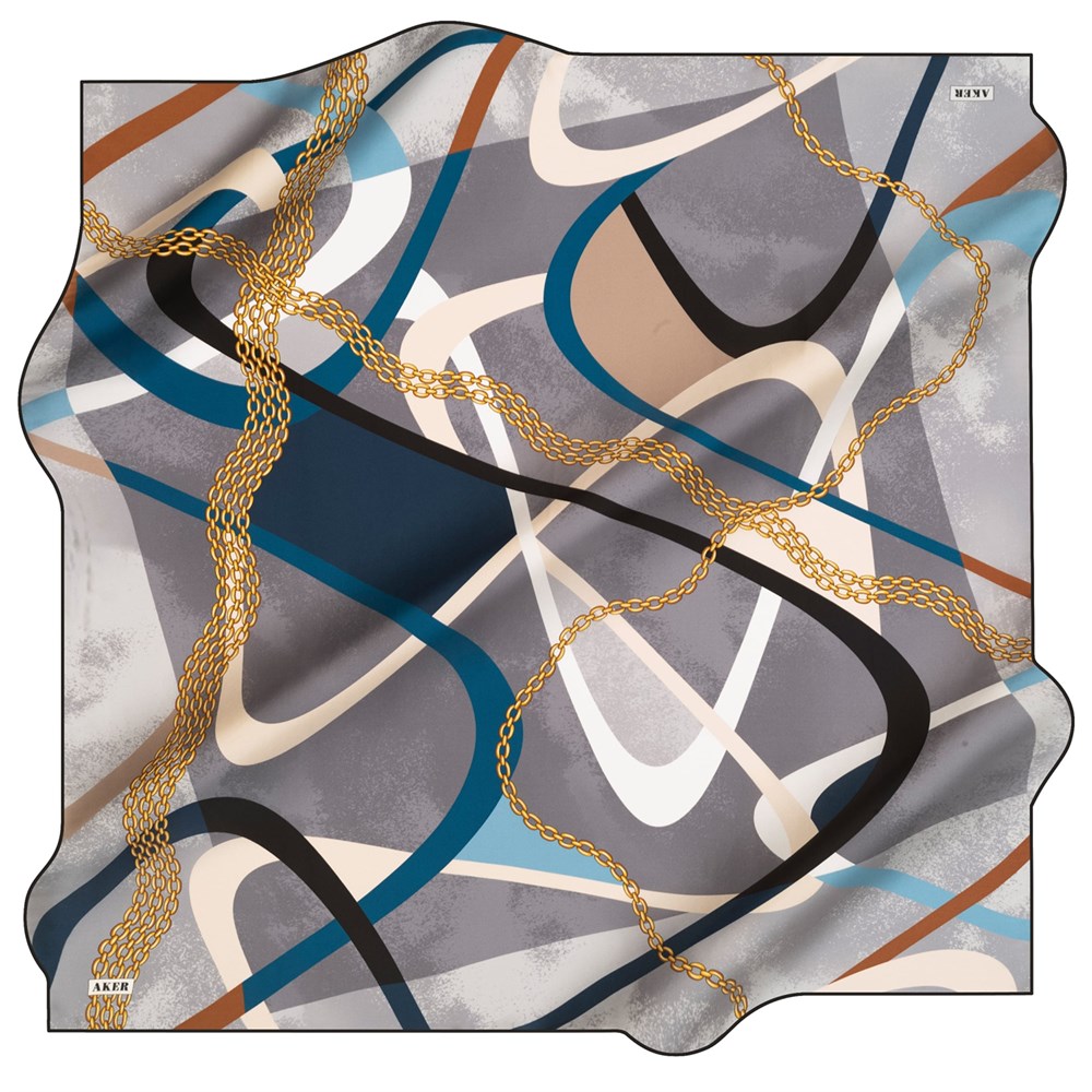 Aker Silk Scarf - 2021 Spring-Summer - 8298713-915 - Twill