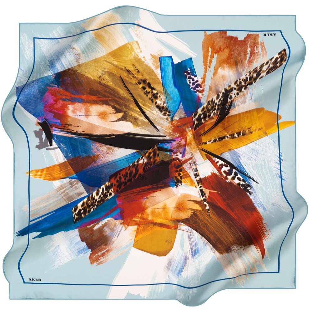 Aker Silk Scarf - 2021 Spring-Summer - 8286713-924 - Twill