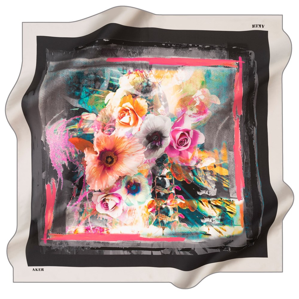 Aker Silk Scarf - 2021 Spring-Summer - 8309701-372 - Satin