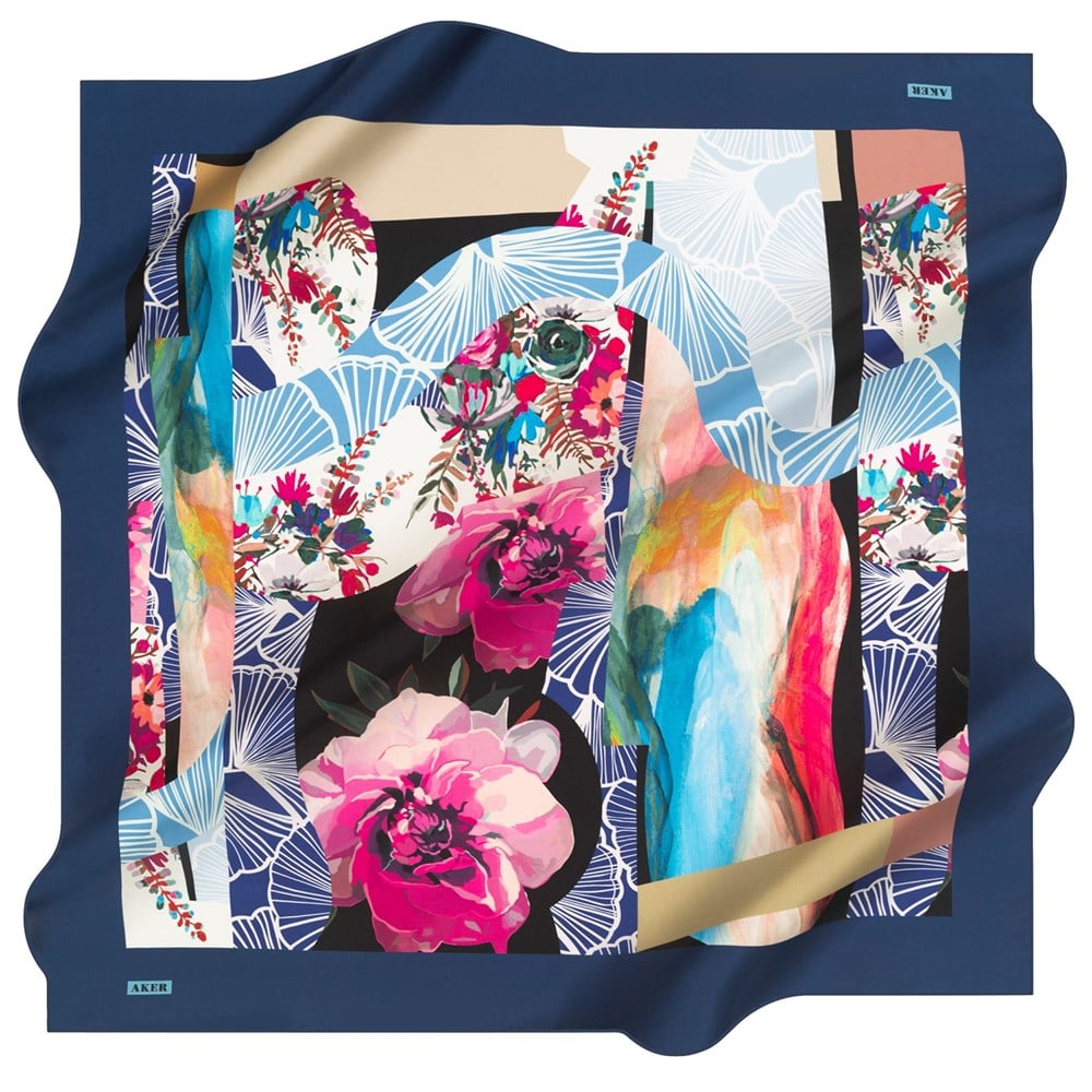 Aker Silk Scarf - 2021 Spring-Summer - 8310701-321 - Satin