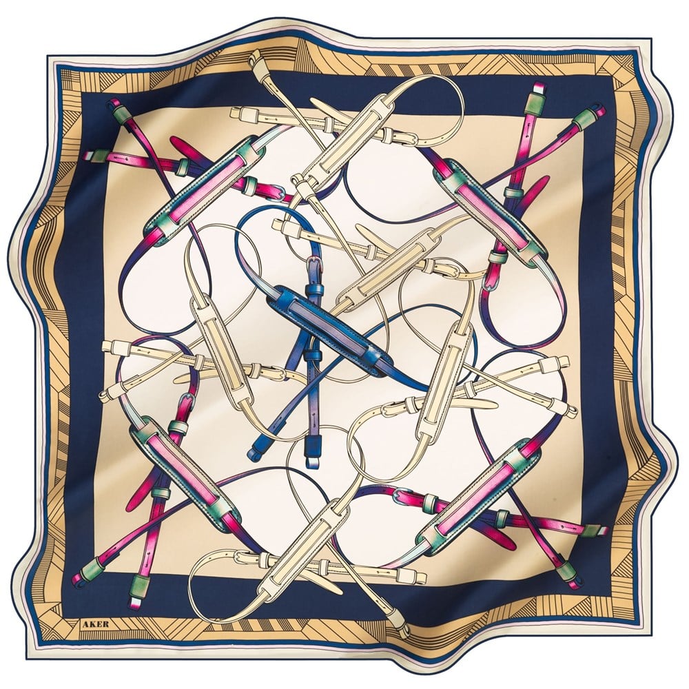 Aker Silk Scarf - 2021 Spring-Summer - 8235713-922 - Twill