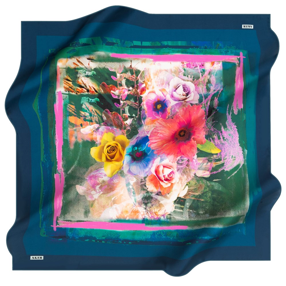Aker Silk Scarf - 2021 Spring-Summer - 8309701-352 - Satin