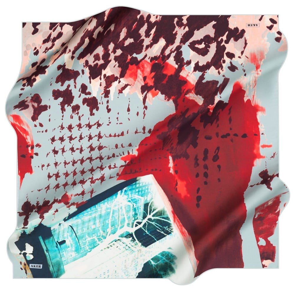 Aker Silk Scarf - 2021 Spring-Summer - 8278713-924 - Twill