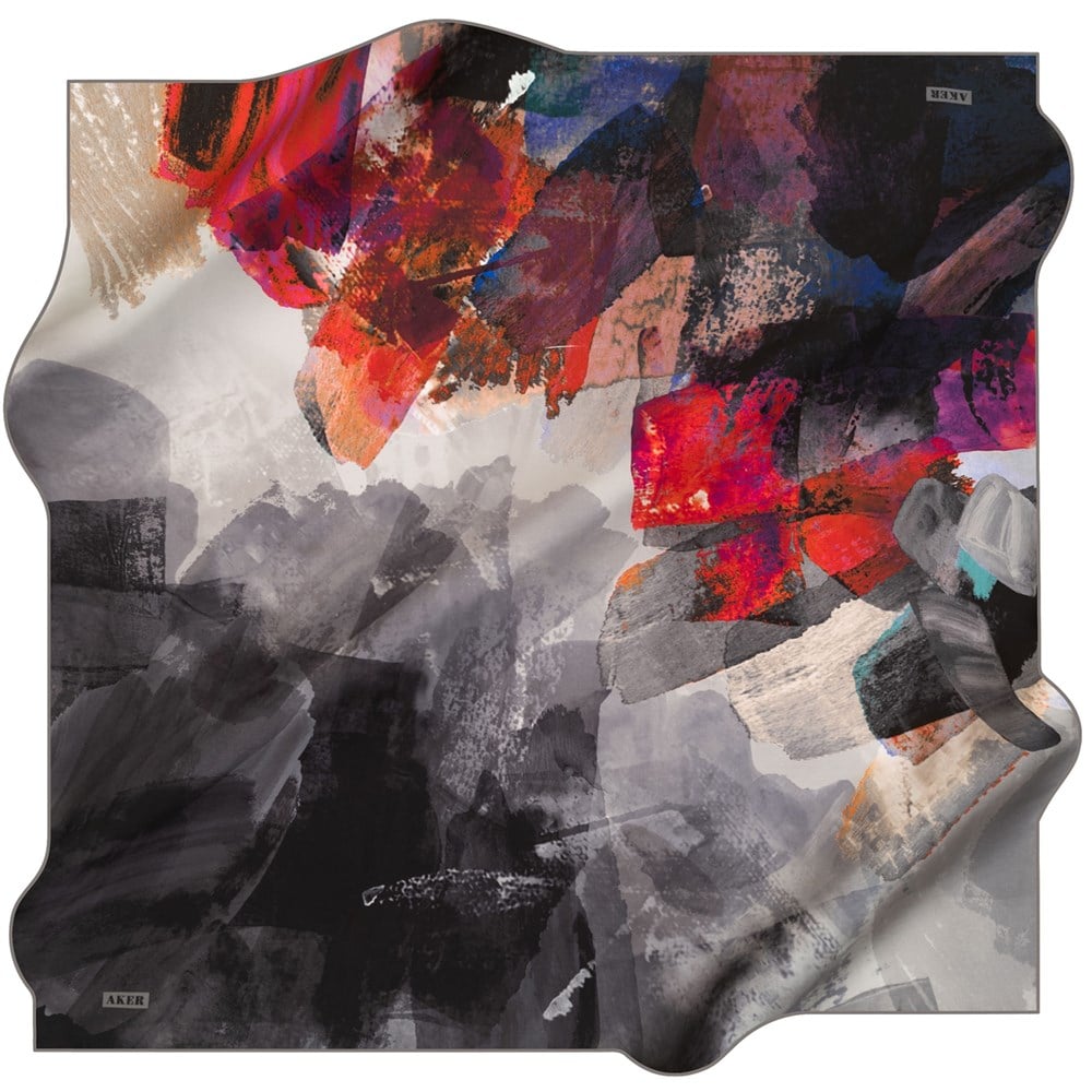 Aker Silk Scarf - 2021 Spring-Summer - 8289713-971 - Twill