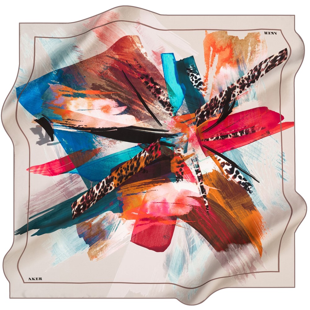 Aker Silk Scarf - 2021 Spring-Summer - 8286713-931 - Twill