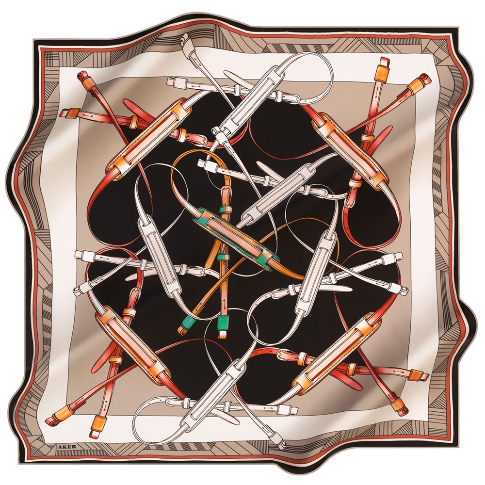 Aker Silk Scarf - 2021 Spring-Summer - 8235713-931 - Twill