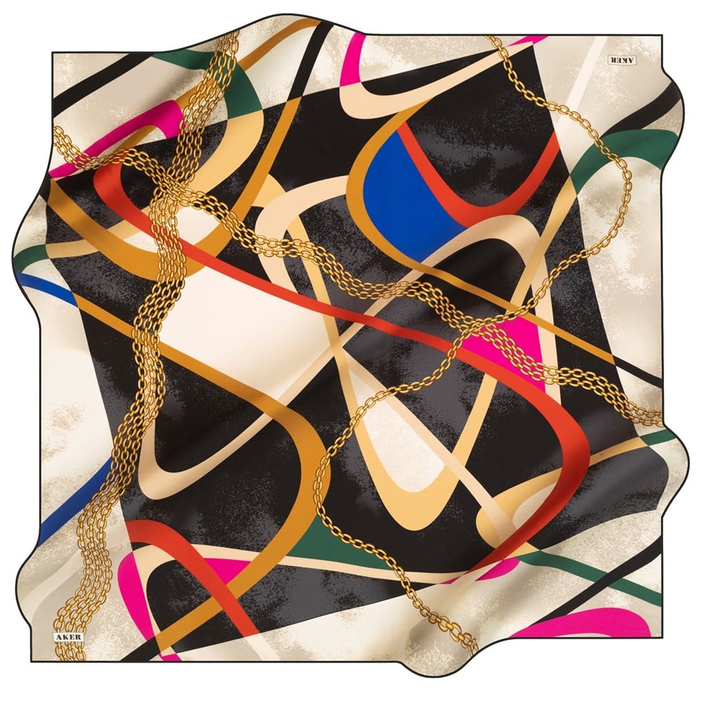 Aker Silk Scarf - 2021 Spring-Summer - 8298713-916 - Twill