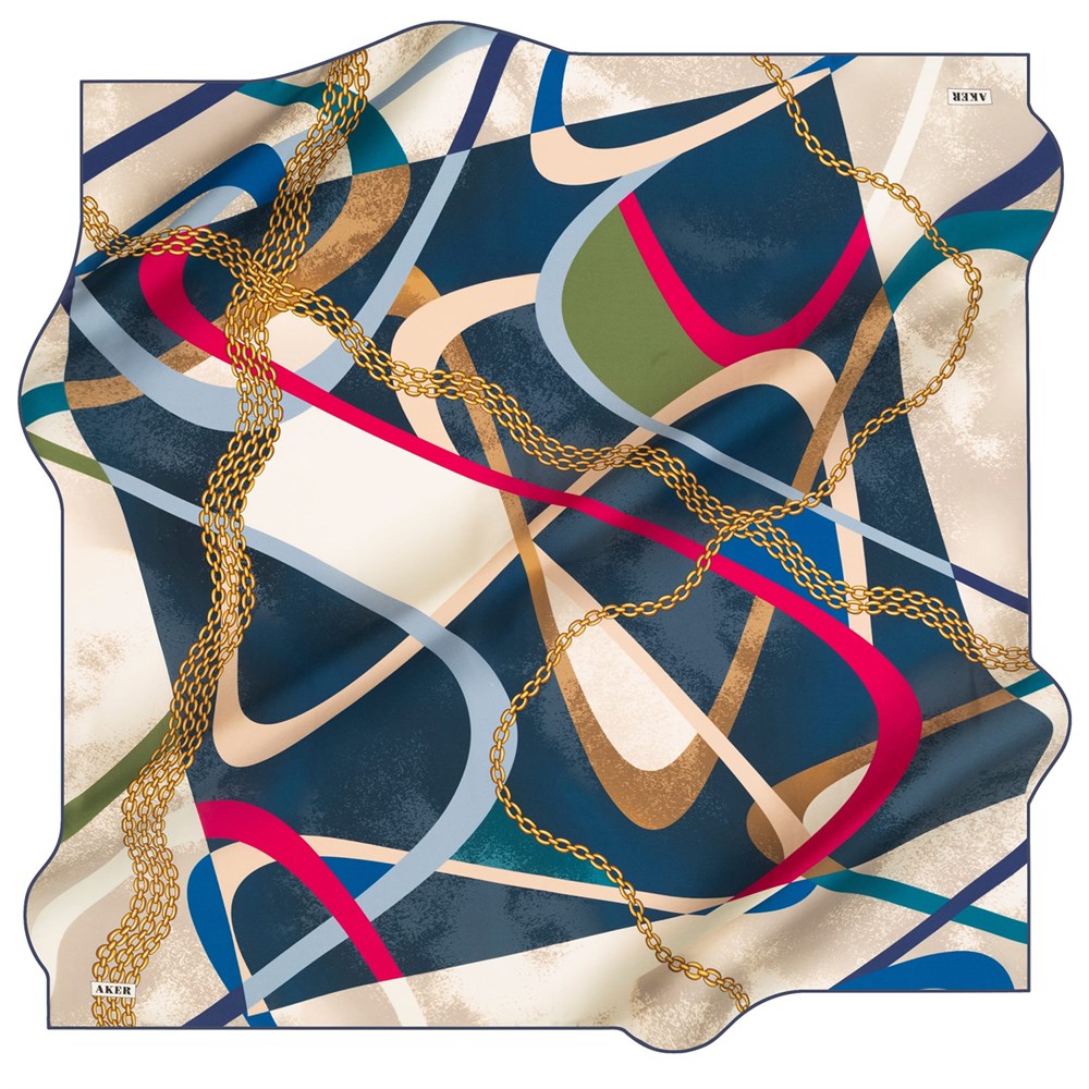 Aker Silk Scarf - 2021 Spring-Summer - 8298713-921 - Twill