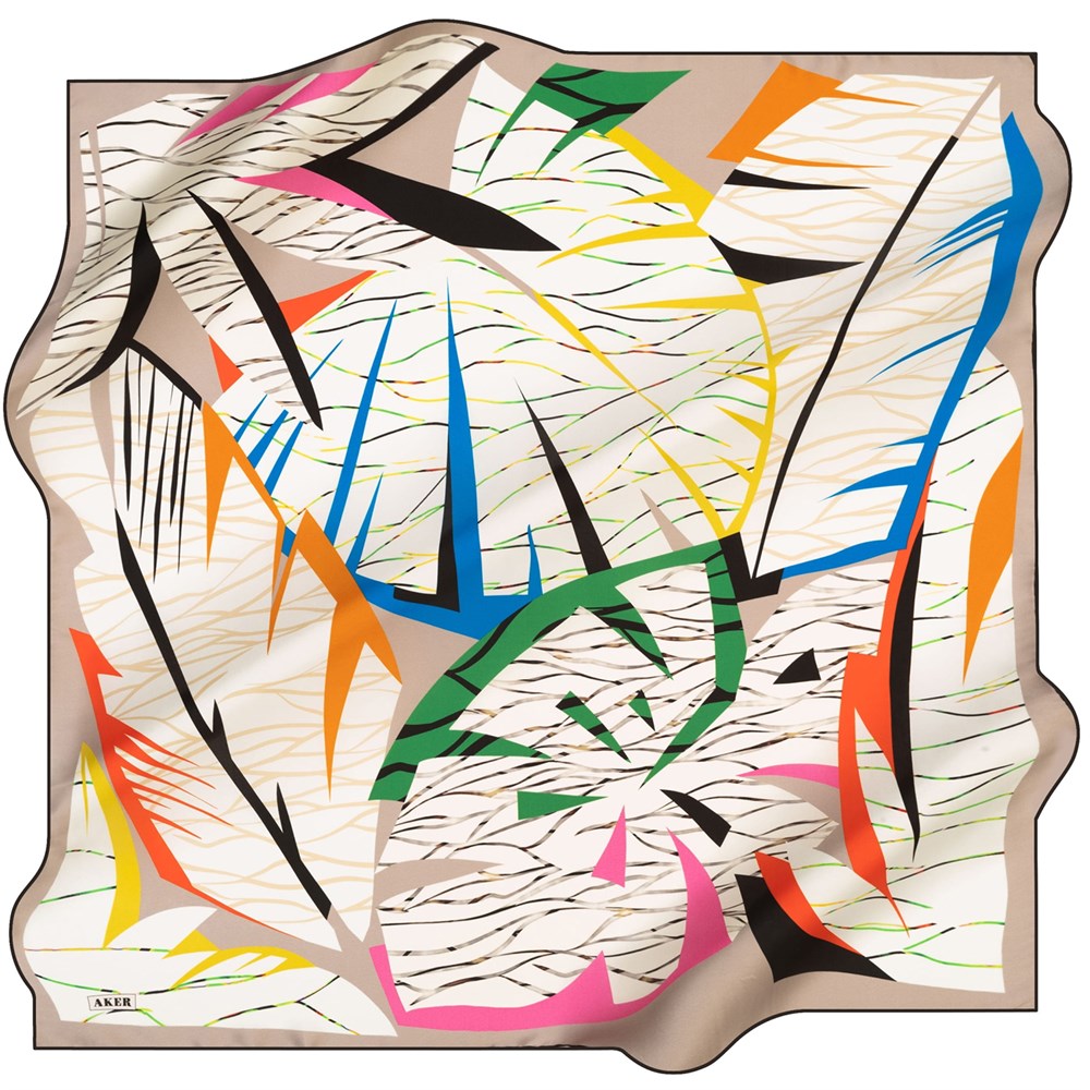 Aker Silk Scarf - 2021 Spring-Summer - 8267701-312 - Satin