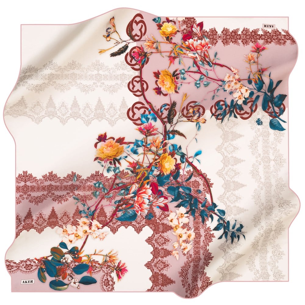 Aker Silk Scarf - 2021 Spring-Summer - 8208701-391 - Satin