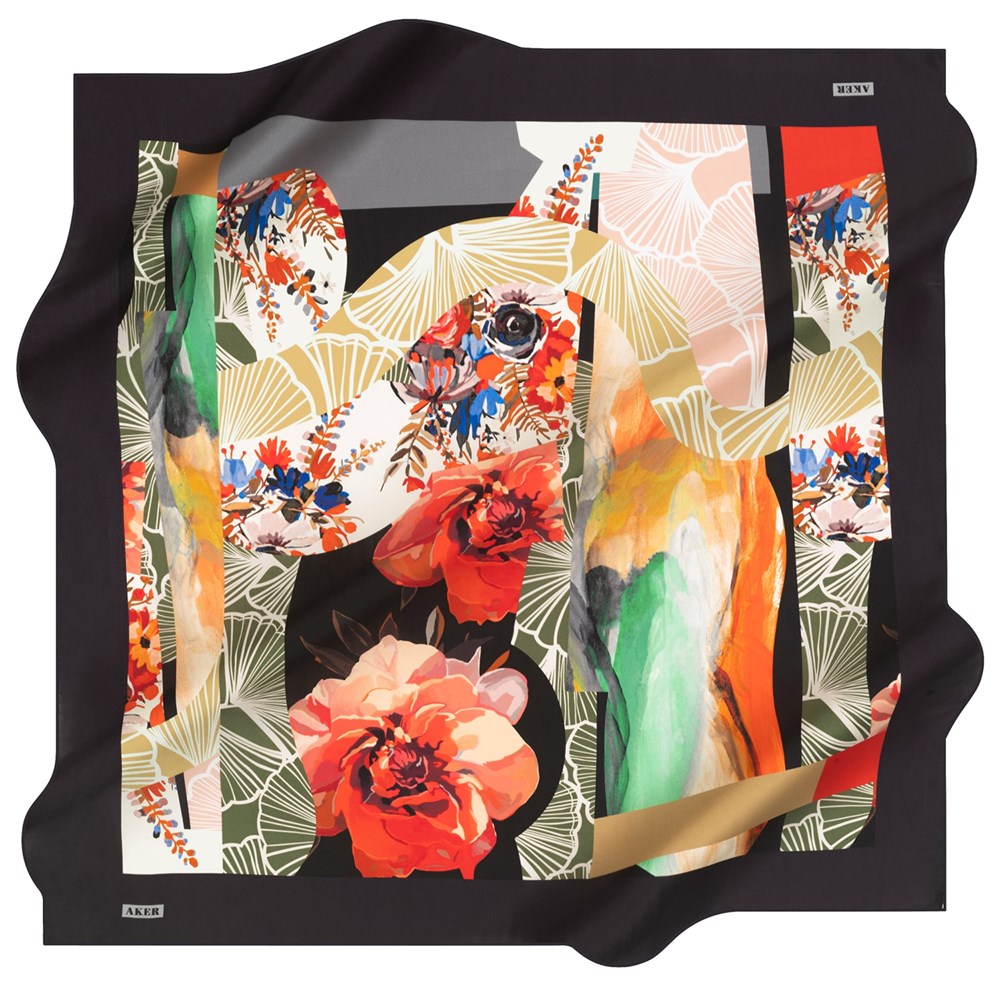 Aker Silk Scarf - 2021 Spring-Summer - 8310701-312 - Satin