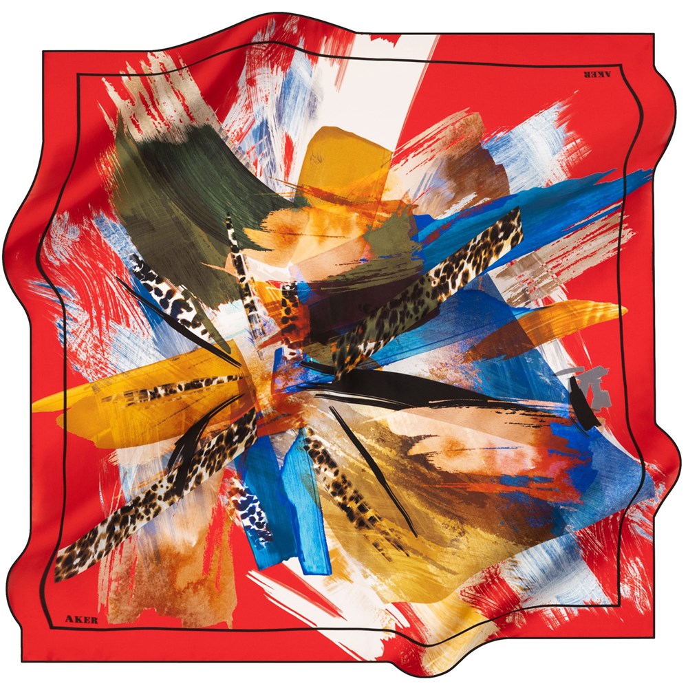Aker Silk Scarf - 2021 Spring-Summer - 8286713-914 - Twill