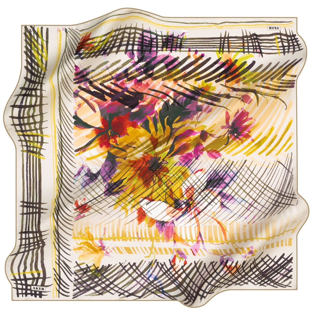 Aker Silk Scarf - 2021 Spring-Summer - 8198713-952 - Twill