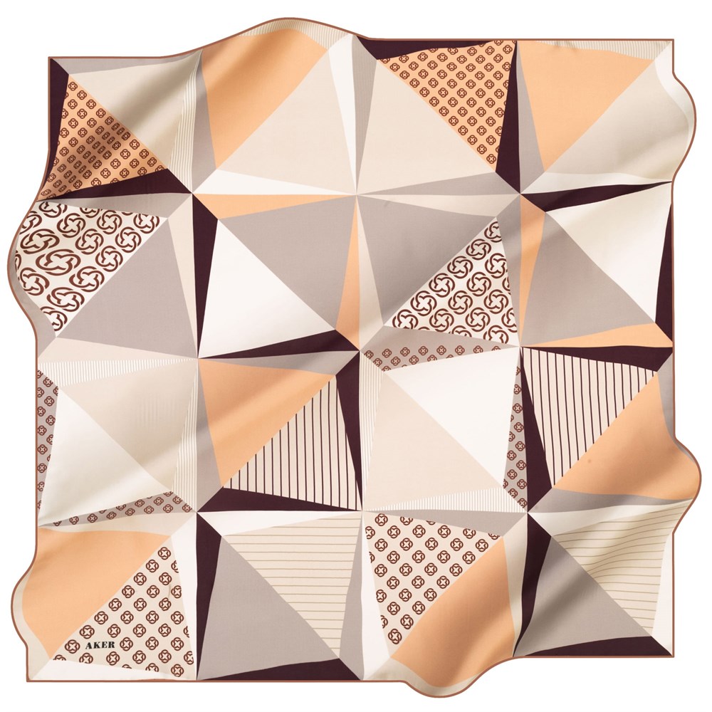 Aker Silk Scarf - 2021 Spring-Summer - 8212713-962 - Twill