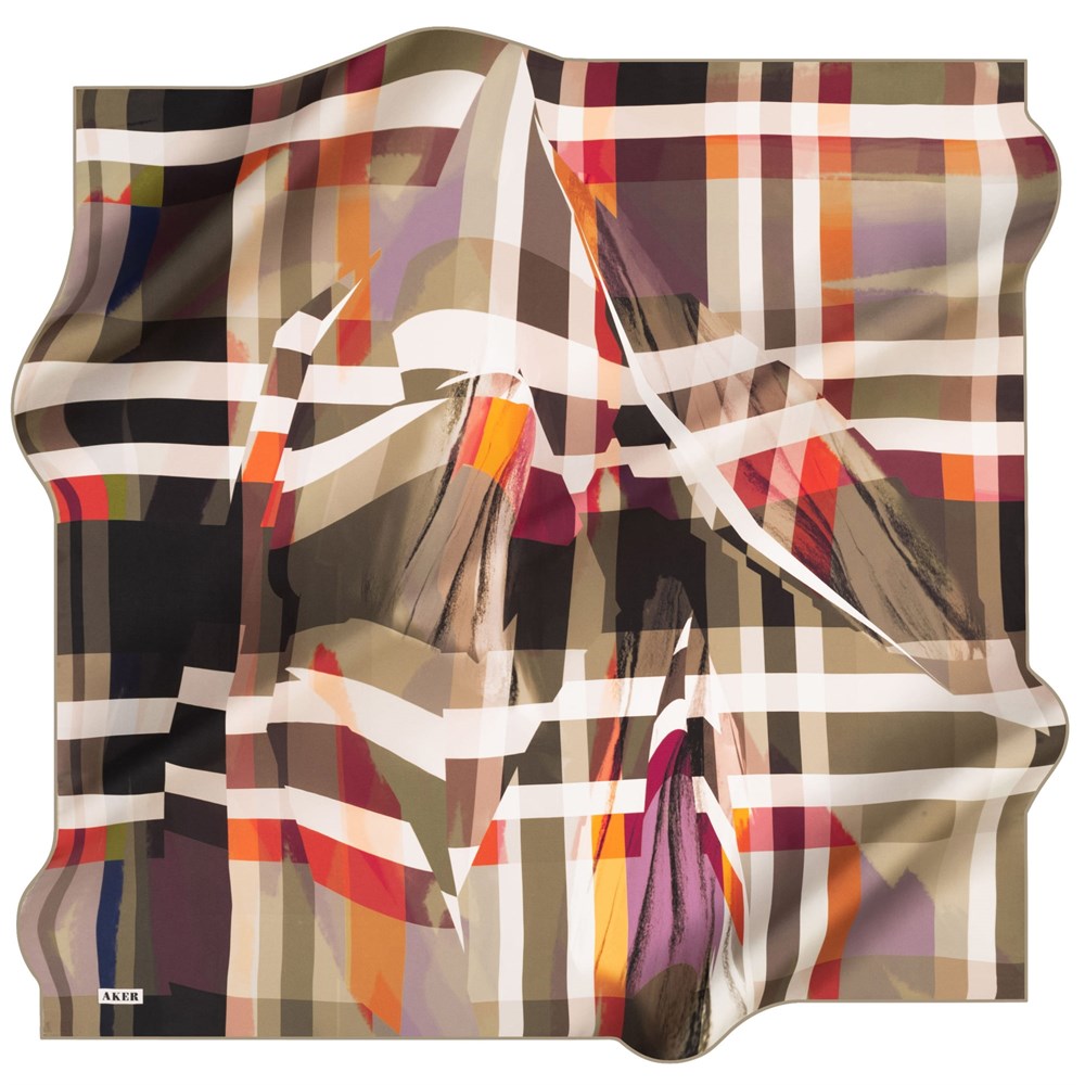 Aker Silk Scarf - 2021 Spring-Summer - 8253701-351 - Satin