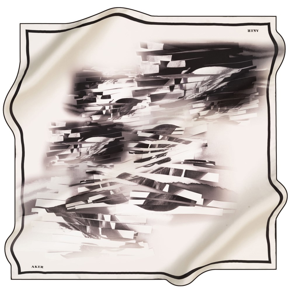 Aker Silk Scarf - 2021 Spring-Summer - 8258701-313 - Satin