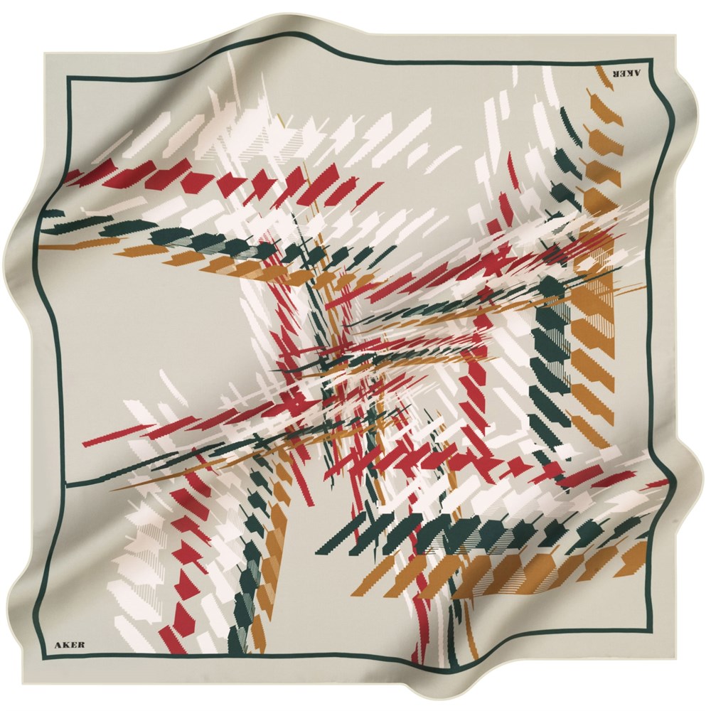 Aker Silk Scarf - 2021 Spring-Summer - 8261713-952 - Twill