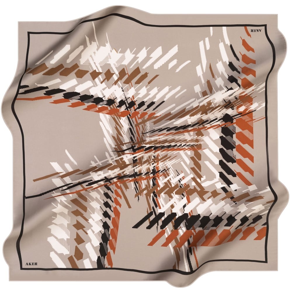 Aker Silk Scarf - 2021 Spring-Summer - 8261713-972 - Twill