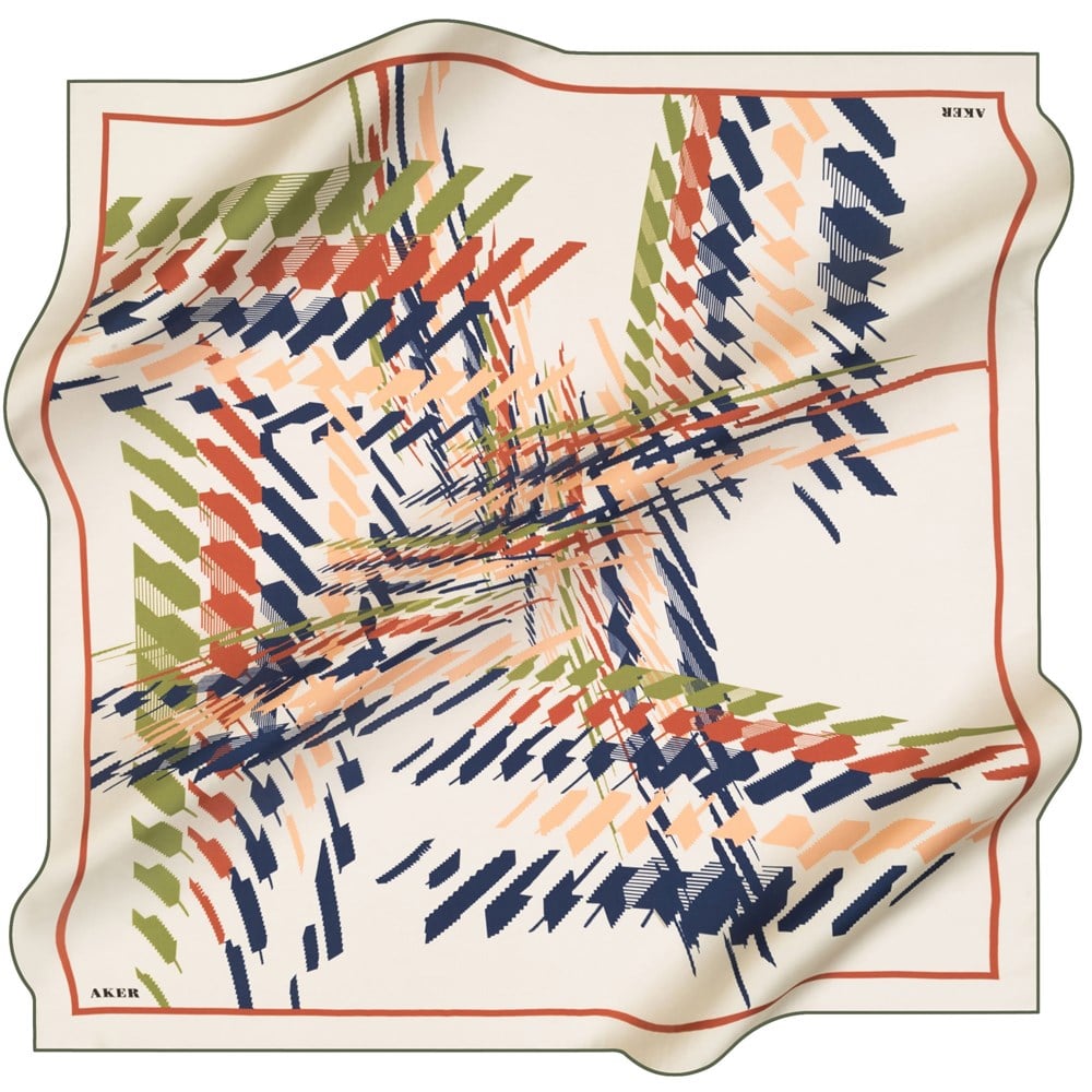 Aker Silk Scarf - 2021 Spring-Summer - 8261713-951 - Twill