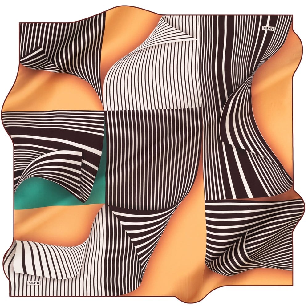 Aker Silk Scarf - 2021 Spring-Summer - 8268713-942 - Twill