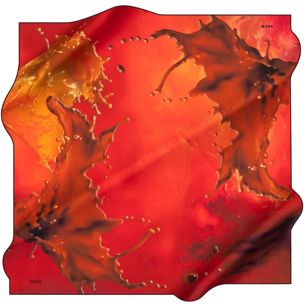 Aker Silk Scarf - 2021 Spring-Summer - 8271713-912 - Twill