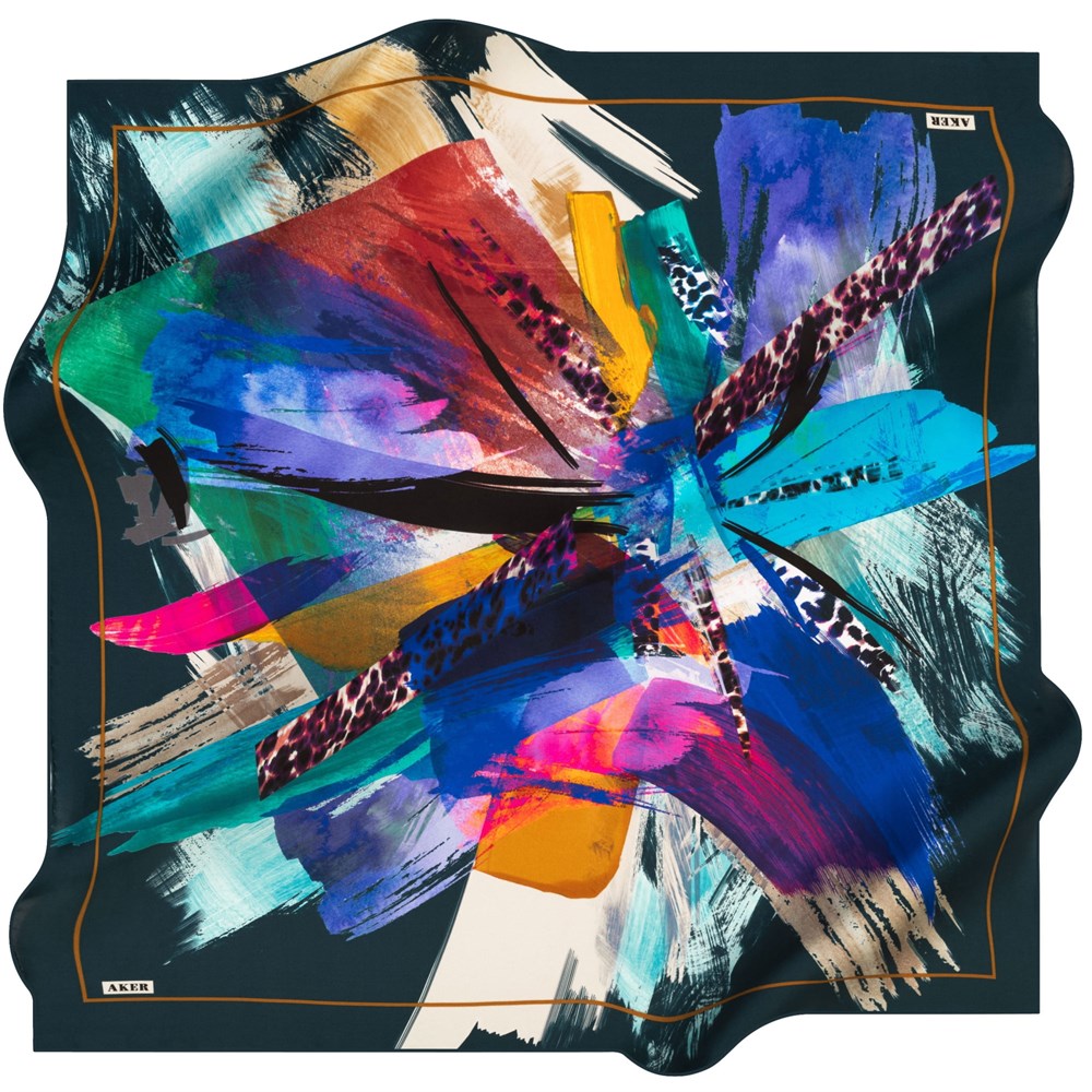 Aker Silk Scarf - 2021 Spring-Summer - 8286713-952 - Twill