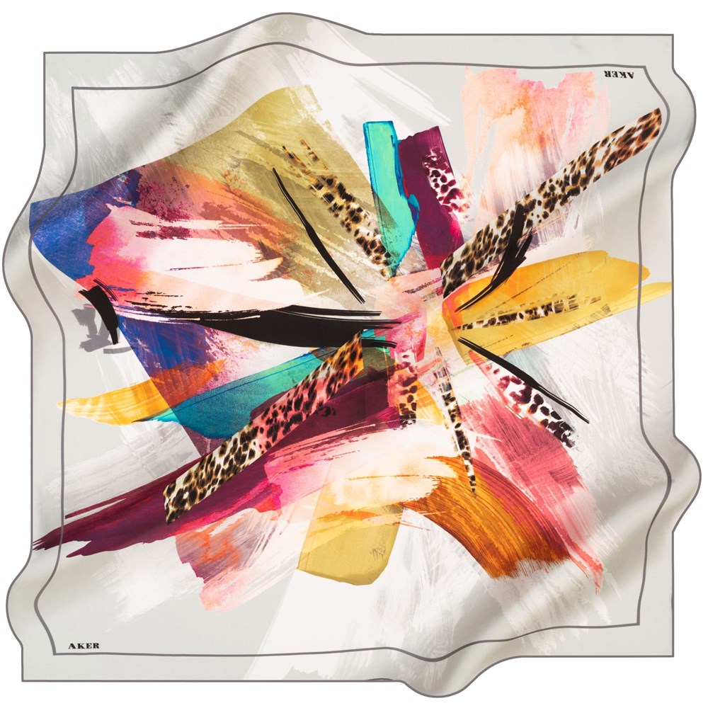 Aker Silk Scarf - 2021 Spring-Summer - 8286713-972 - Twill