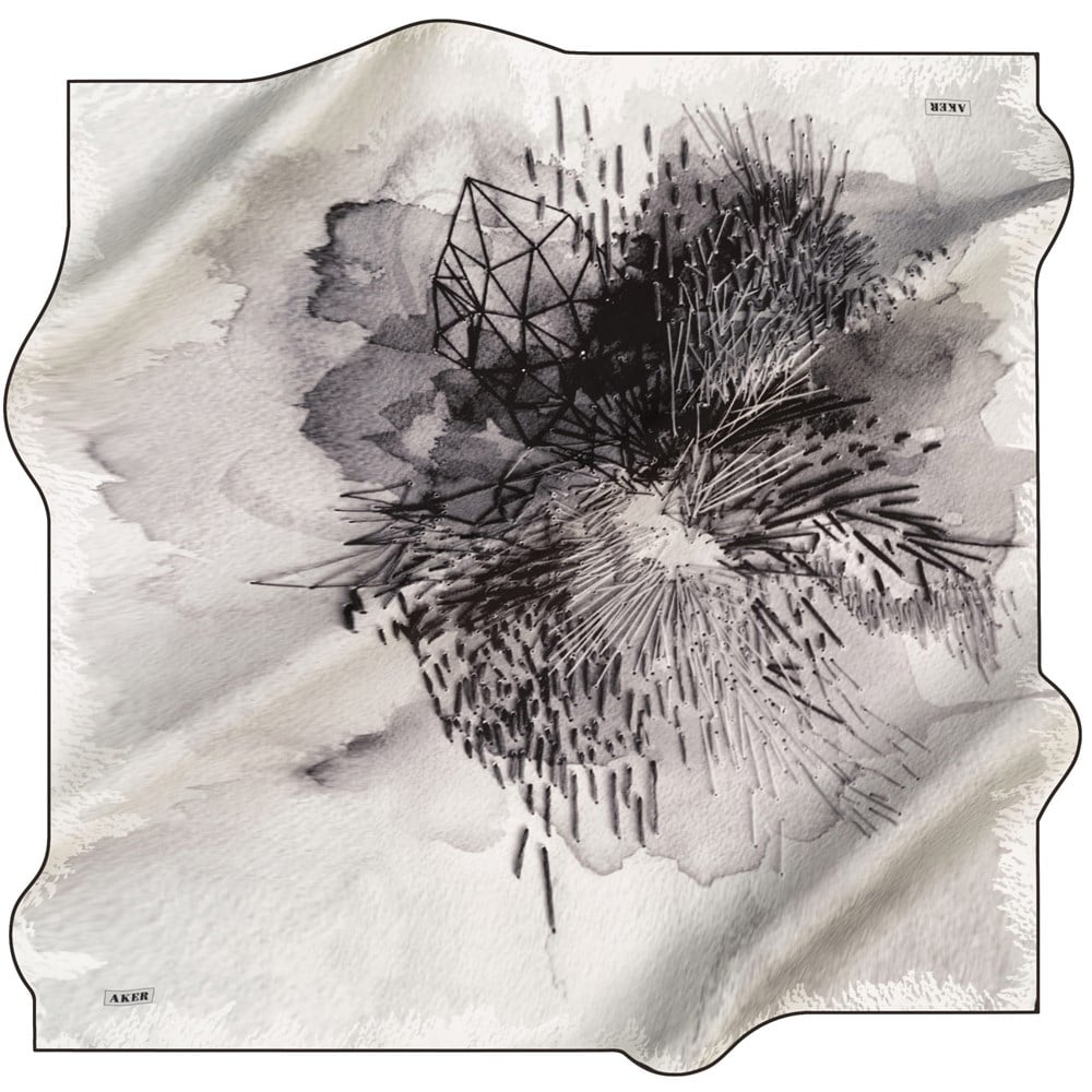 Aker Silk Scarf - 2021 Spring-Summer - 8290713-911 - Twill