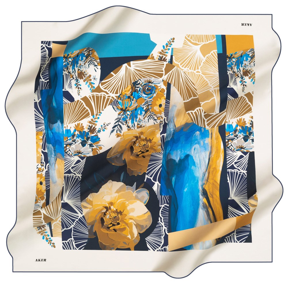 Aker Silk Scarf - 2021 Spring-Summer - 8310713-922 - Twill
