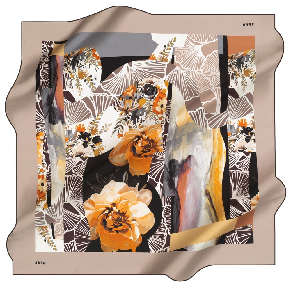 Aker Silk Scarf - 2021 Spring-Summer - 8310713-932 - Twill