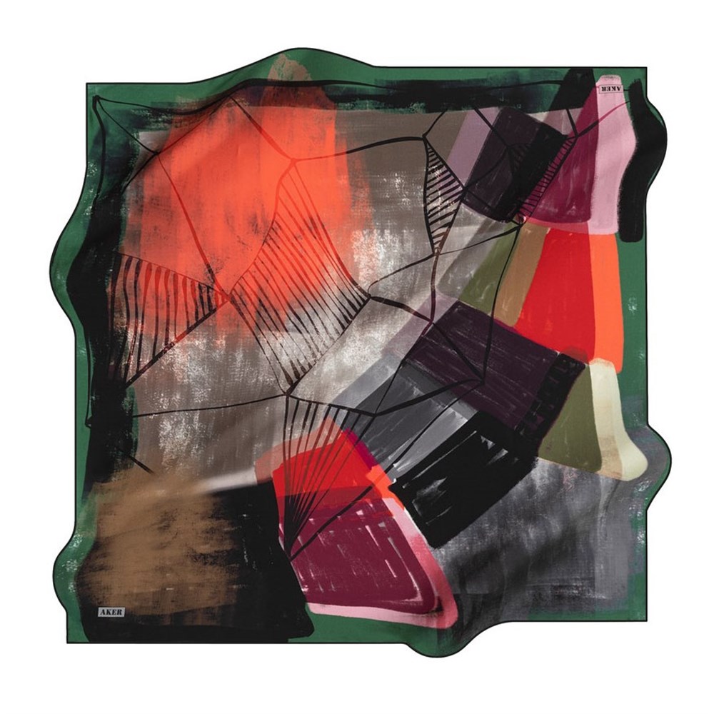 Aker İpek Eşarp - 2021/2022 Sonbahar-Kış - 8357701-315 - Sura