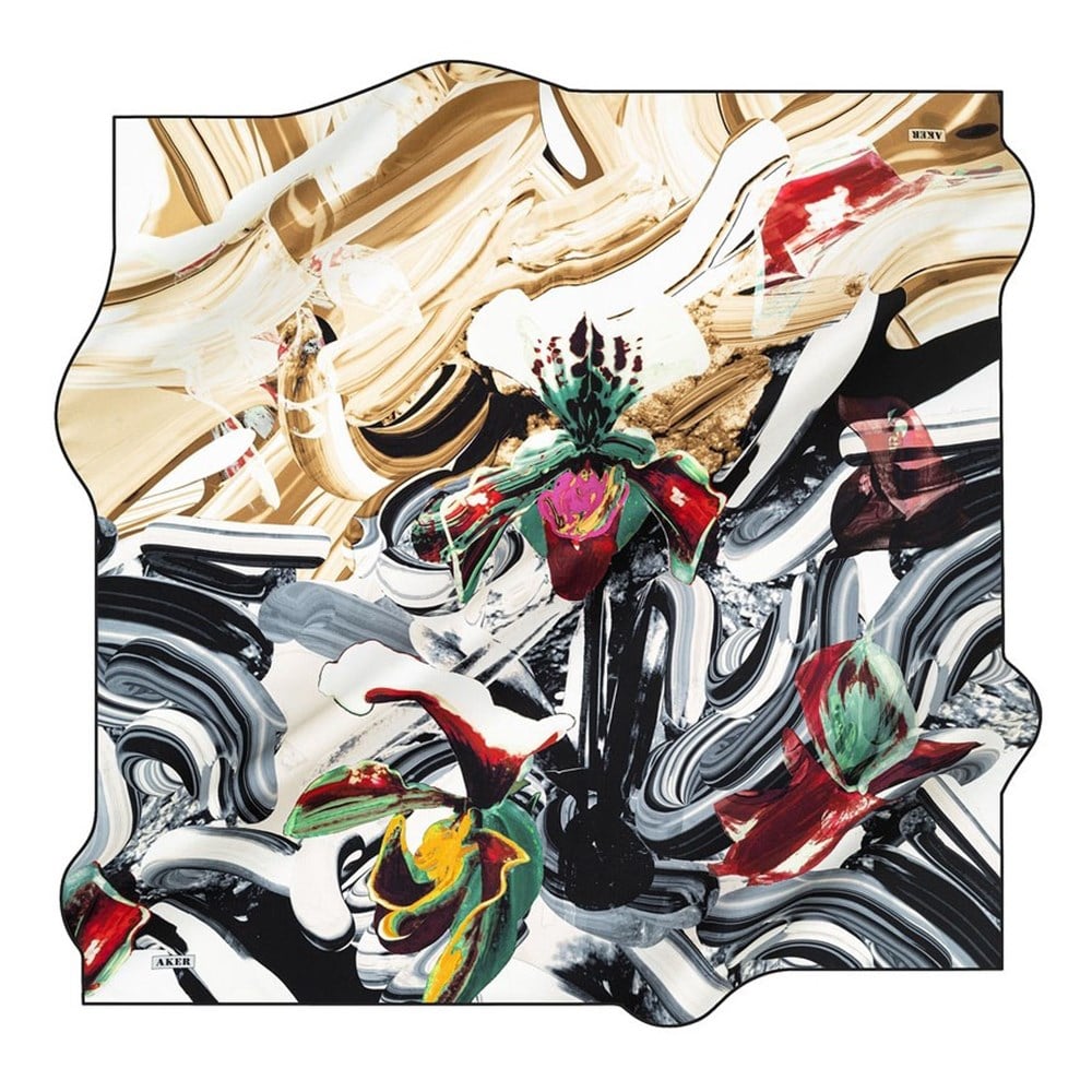 Aker Silk Scarf - 2021/2022 Fall-Winter - 7366701-314 - Satin