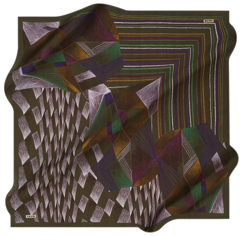 Aker Silk Scarf - 2021/2022 Fall-Winter - 8413701-351 - Satin
