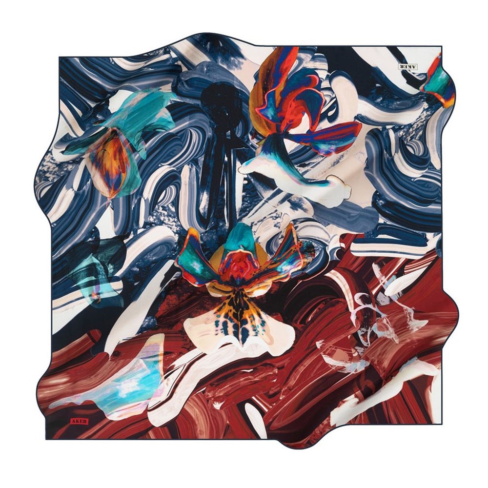 Aker Silk Scarf - 2021/2022 Fall-Winter - 7366701-321 - Satin