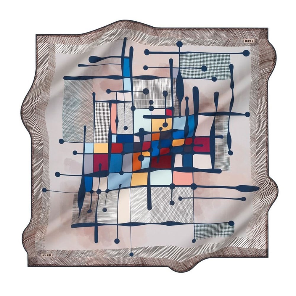 Aker Silk Scarf - 2021/2022 Fall-Winter - 8354701-323 - Satin