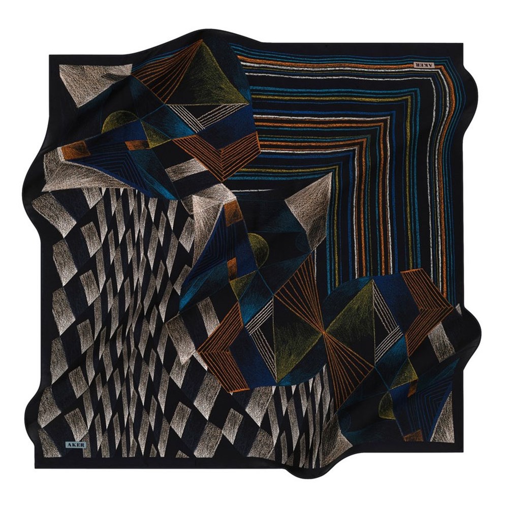 Aker Silk Scarf - 2021/2022 Fall-Winter - 8413701-322 - Satin