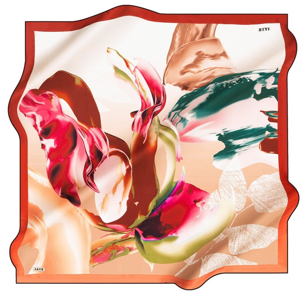 Aker İpek Eşarp - 2022 İlkbahar-Yaz - 6299713-941 - Tivil
