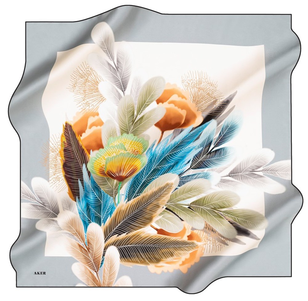 Aker İpek Eşarp - 2022 İlkbahar-Yaz - 8516713-911 - Tivil