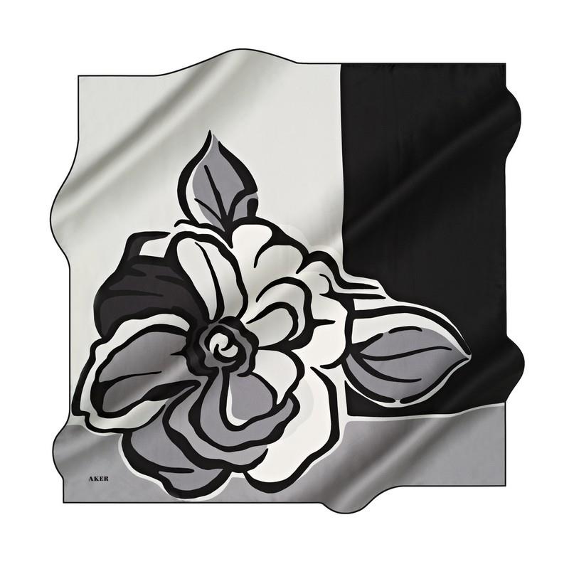 Aker Silk Scarf - 8028701-313 - Satin Silk