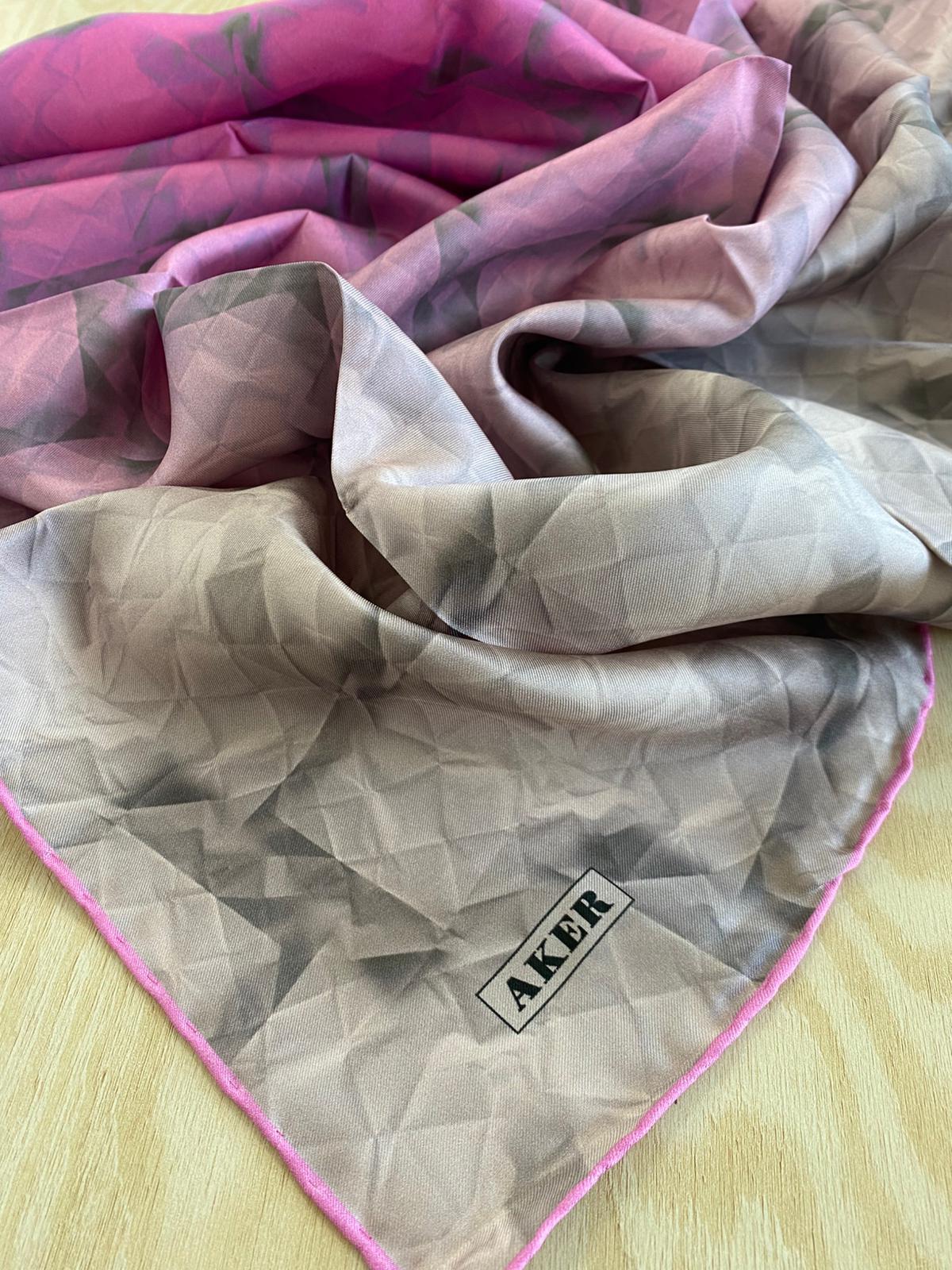 Aker Silk Scarf - 8202713-991 - Twill Silk